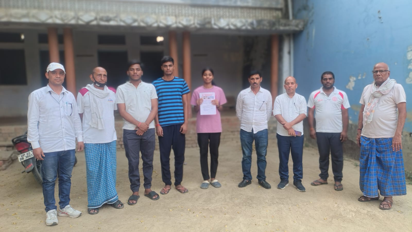 बेटी विवाह योजना में विभिन्न जनपद व ब्लाक के स्थलीय सत्यापन की फोटो 