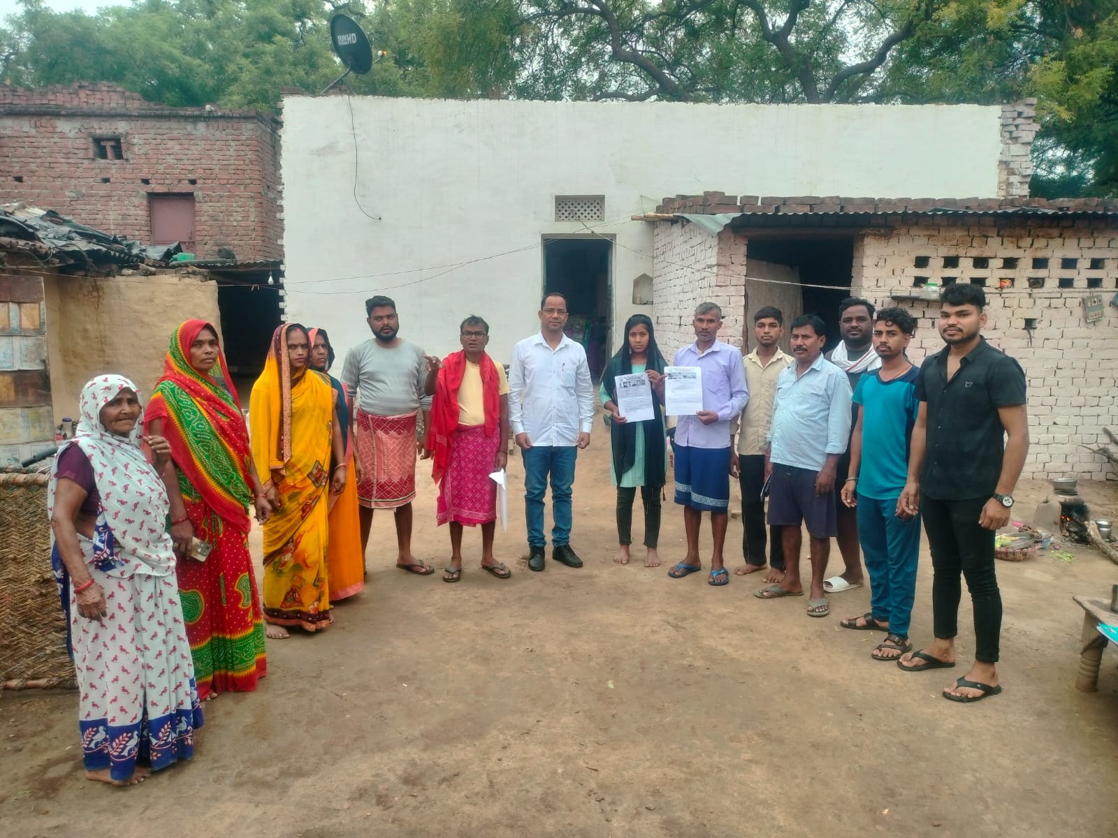बेटी विवाह योजना में विभिन्न जनपद व ब्लाक के स्थलीय सत्यापन की फोटो 