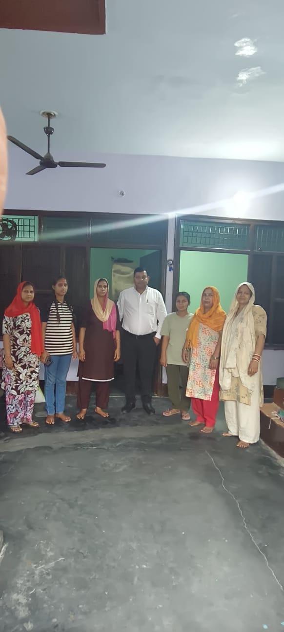 बेटी विवाह योजना में विभिन्न जनपद व ब्लाक के स्थलीय सत्यापन की फोटो 